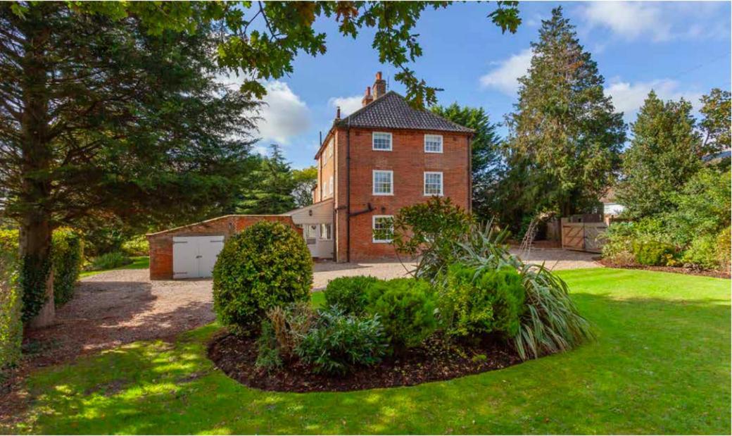 הוילה Wrentham Large Three Storey Georgian House And Gardens מראה חיצוני תמונה